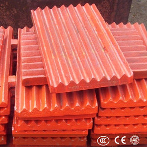 Plate Jaw Crusher Machine High Manganese Steel Forged Spare Parts Mobile & Stationary Type Ore Mining Use for Sale - Product Image 1