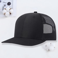 Fabricante de Gorras Trucker Personalizadas de 6 Paneles, Gorra de Béisbol de Malla Transpirable al por Mayor con Logotipo Bordado en 3D y Cierre a Presión