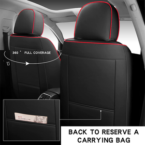 Xiangta Offre Spéciale nouveau Design en cuir ensemble complet de sièges de <span class=keywords><strong>voiture</strong></span> en cuir de luxe <span class=keywords><strong>7</strong></span> <span class=keywords><strong>places</strong></span> housses de siège de <span class=keywords><strong>voiture</strong></span> taille universelle - Product Image 6