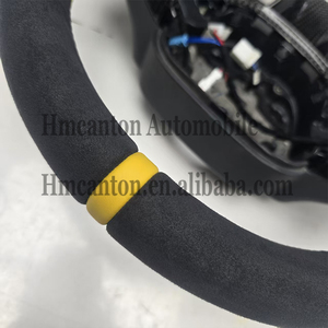 ขายส่งวัสดุใหม่ ผลิตภัณฑ์ใหม่ ขายส่งพวงมาลัยอัลคันทาร่าสำหรับรถยนต์วอลโว่ XC40 พวงมาลัยรถยนต์ - Product Image 2