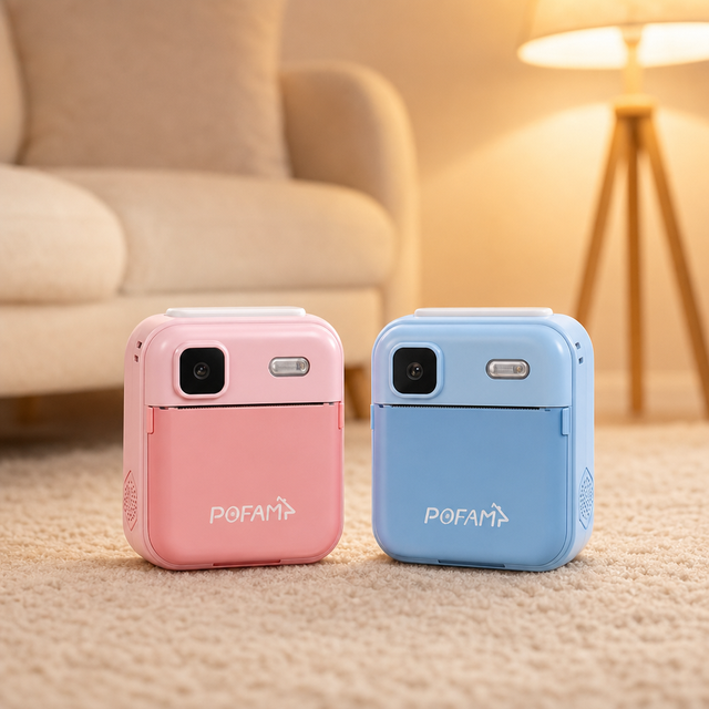 Manufacturer 2.4 Inch Children Print Camera Thermal Printer Cute Instant Printer Camera for Kids