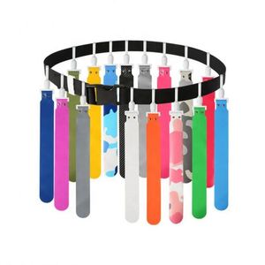 เข็มขัดธงทีมกีฬา พิมพ์สองด้าน โลโก้ส่วนตัว ปรับได้ตามต้องการ เข็มขัดธงฟุตบอล รักบี้ สำหรับฝึกซ้อม ขนาด 180x60 ซม. - Product Image 3