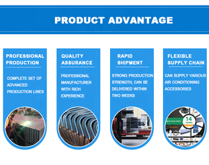 U 자형 냉동 장비 코일 에어컨 부품 증발기 코일 - Product Image 5