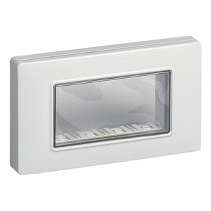 Raccord de conduit IP55 4M gris RAL 7035 avec vis 14,7x8,4x2,2 cm - Product Image 1