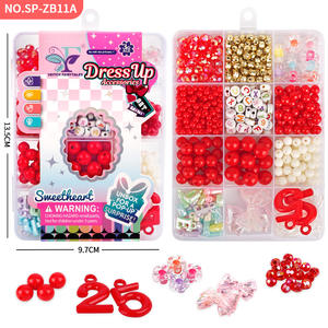 Accesorios DIY para pulseras de cuentas de plástico transfronterizas, unisex, hechos a mano, para joyería, regalo, juguetes para clases de actividades en guarderías - Product Image 6