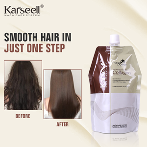 Maschera per Capelli Karseell con Cheratina Brasiliana, Crema Riparatrice Lisciante, <span class=keywords><strong>Trattamento</strong></span> <span class=keywords><strong>alla</strong></span> Cheratina per Capelli, Accettiamo OEM ODM - Product Image 6