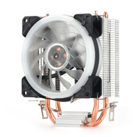 Ventilador de CPU con Tubo de Calor de Cobre, Venta Directa de Fábrica, para PC, Compatible con Sockets FM, AM3, AM4, AM5, LGA 775, 1150