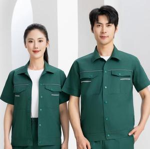 TN6274 <span class=keywords><strong>Abbigliamento</strong></span> da Lavoro Personalizzato con Logo, <span class=keywords><strong>Abbigliamento</strong></span> di Sicurezza, Polo Ricamata a Maniche Corte, Uniforme da Costruzione - Product Image 4