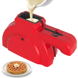 Machine à gaufres belges rotative à remplissage par le haut Newle 2025, machine à gaufres double face pour <span class=keywords><strong>la</strong></span> maison, 2 tranches - Product Image 1