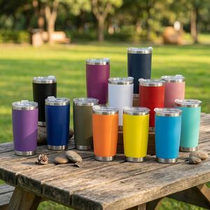 Bulk 20oz Stainless Steel Travel Tumbler Double Wall Insulated <b>Cup</b> Ready to Ship Custom Logo for Business Giveaways - Product Image 1