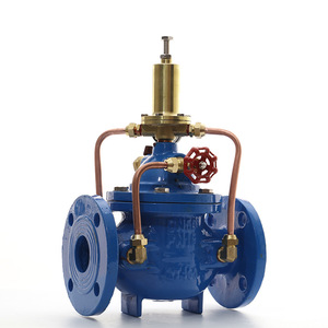 Vanne de réduction de pression pilotée Tzd 500X-16Q, 1 pouce, à bride, en fonte, réglable, pour la sécurité des systèmes de traitement de l'eau - Product Image 3