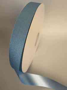 Light Blue Glitter Satin <b>Ribbon</b> Spool Solid Woven Craft Gift Decoration 22mm Width homecoming mums <b>ribbon</b> mums <b>ribbon</b> DIY - Product Image 5
