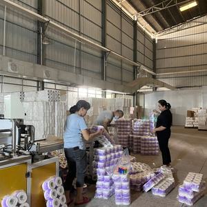 सुपर सॉफ्ट 3 प्लाई मानक रोल शौचालय ऊतक थोक सस्ते घर का उपयोग बाथरूम शौचालय पेपर रोल - Product Image 6