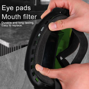 Casco de Soldadura Protector Facial de Alta Calidad, Nuevo, Portátil, con Oscurecimiento Automático, Resistente a Altas Temperaturas, con Energía Solar - Product Image 5