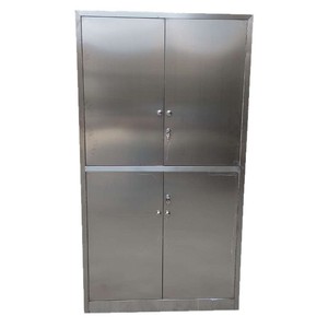 Multifunctional Modern <strong>Design</strong> Office <strong>Locker</strong> 304 Stainless Steel Wardrobe Cabinet <strong>Filing</strong> Cabinet for Western Medicine Metal Panel - Product Image 5