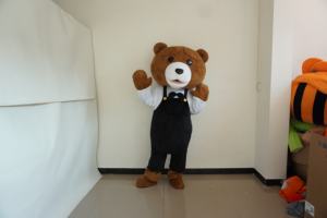 2025 unisexe XL ours en peluche mascotte Costume marron EVA en peluche adulte déguisement pour fête Halloween Cosplay avec accessoire de casque - Product Image 4