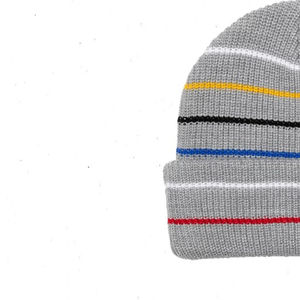 Gorros de lana tejidos al por mayor para invierno, de primera calidad, gruesos, cálidos, para exteriores, a precio económico, gorro jacquard - Product Image 6