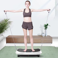Plateforme vibrante 3D 4D verticale pour exercices à domicile, masseur amincissant, massage du corps entier, perte de poids