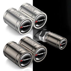 Nouveaux capuchons de valve de chambre à air sportifs en métal pour jantes de voiture, protection anti-poussière pour réparation et remplacement de pneus - Product Image 5