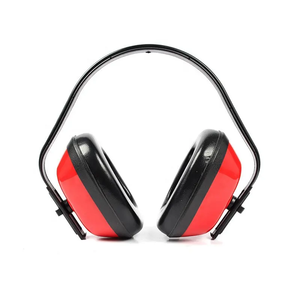 Réduction du bruit cache-oreilles Protection auditive pas cher rouge PP insonorisé Construction <span class=keywords><strong>chantier</strong></span> sécurité cache-oreilles avec logo personnalisé - Product Image 1