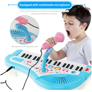 Trẻ Em Giáo Dục Nhựa Đồ Chơi Đàn <span class=keywords><strong>Piano</strong></span> Với Microphone Và Bàn Phím Điện Tử-<span class=keywords><strong>Mini</strong></span> Nhạc Cụ Cho Trẻ Em - Product Image 3