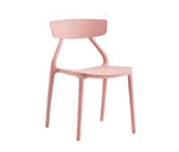 Chaise de salle à manger moderne en plastique de qualité supérieure avec design ergonomique, empilable et imperméable pour les écoles et les centres de formation