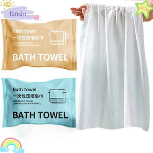 Toalla de Baño Comprimida Desechable Grande de 70x140cm, Toalla de Viaje de Secado Rápido, Toalla de <span class=keywords><strong>Tela</strong></span> Lavable para Ducha - Product Image 4