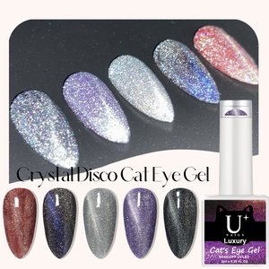 Mẫu Miễn phí làm cho logo của bạn nam châm kim cương Cat Eye Nail Art Magnetic UV Gel Nail đối với LED Cat Eye Gel Polish Hema TPO miễn phí - Product Image 3