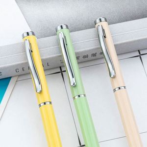 1.0Mm Metal Ballpoint Engravable Logo Multi-Color Twist-Action Hotel Promotional Gift <b>Pen</b> - Product Image 2