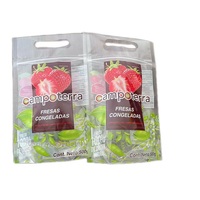 Sac d'emballage flexible imprimé personnalisé pochette à fermeture éclair pour collation café fruits secs noix frites collations alimentaires