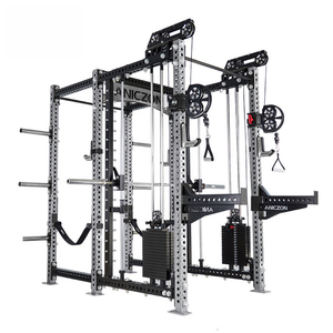 Attrezzatura per <span class=keywords><strong>Esercizi</strong></span> Domestici Sk-home, Macchina Multifunzionale per Allenamento di Forza, Attrezzatura Smith con Pesi - Product Image 5