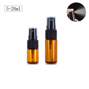 Botella pulverizadora de vidrio ámbar, atomizador de perfume rellenable de 1/3 oz, botellas de fragancia de parfum de <span class=keywords><strong>10cc</strong></span>, 5ml, 10ml, 15ml, 20ml - Product Image 6