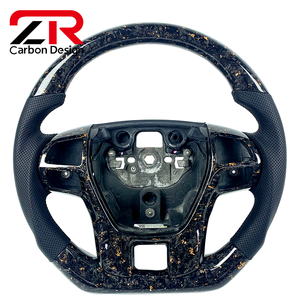 อุปกรณ์ตกแต่งภายในรถยนต์ พวงมาลัยคาร์บอนไฟเบอร์แบบสปอร์ต สำหรับ <span class=keywords><strong>Ford</strong></span> Ranger <span class=keywords><strong>Raptor</strong></span> <span class=keywords><strong>Everest</strong></span> ปี 2018 2019 2020 <span class=keywords><strong>2021</strong></span> - Product Image 1