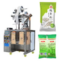 Machine de remplissage et de scellage verticale en acier inoxydable pour poudres, avec vitesse de dosage par vis réglable, pour diverses poudres alimentaires fines et sachets d'emballage