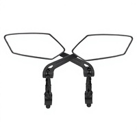 Rétroviseur de vélo, vision arrière large et claire, 360 degrés, miroir de vélo réglable, rétroviseur arrière VTT