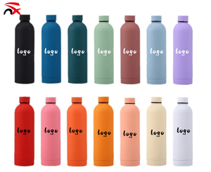 Bouteille d'eau isotherme en acier inoxydable en gros, avec logo personnalisé, couleur unie simple, thermos sous vide pour cadeau promotionnel - Product Image 2