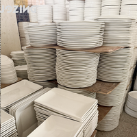 Assiettes en Céramique Blanches de Grossiste d'Usine par Ton, Services de Table en Porcelaine pour Hôtels et Restaurants