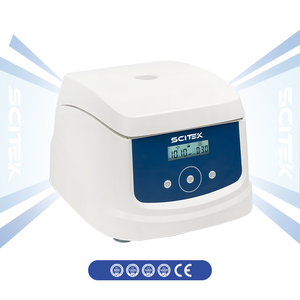 SCITEK Benchtop Low Speed <span class=keywords><strong>Centrifuge</strong></span> 5000rpm 4730xg 4x300ml Swing Rotor ±10rpm Akurasi Tinggi Layar LED Digital Berbahan Baja untuk Laboratorium - Product Image 2
