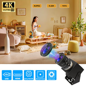 Cámara USB con <span class=keywords><strong>Zoom</strong></span> ELP 4K, 30 fps, H.265, H.264, HDMI, Cámara de Transmisión en Vivo, Lente Varifocal de 3.6-10 mm, Cámara Web USB 4K para <span class=keywords><strong>Skype</strong></span>, OBS - Product Image 2