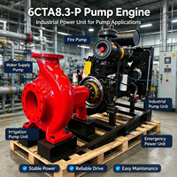 Moteur diesel 6CTA8.3-P pour pompe à eau, 8,3 L, 6 cylindres, 170 kW, pour pompe à eau, pompe à incendie