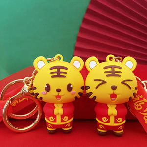 Amerpromo PVC Anime jouet porte-clés personnaliser charater 3d pvc modèle porte-clés - Product Image 3