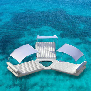 Silla Flotante Inflable de PVC para Piscina, Tumbona Reclinable, Silla Flotante Resistente para Piscina, Lago, Océano y Playa - Product Image 2