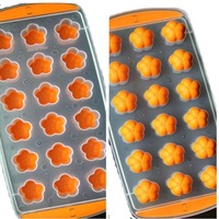 Moule à glace A1219 écologique en plastique et métal, créatif, pour la fabrication de glaçons à domicile et la présentation de fruits