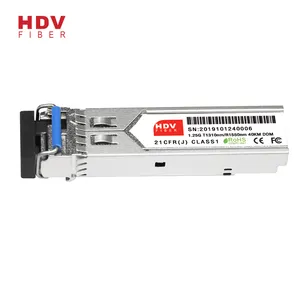 SFP lc ddm 1000base-x מצב יחיד 1.25g 1310nm smf sfp מודול gigabit 1G gpon 40km sfp