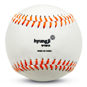 Balle de baseball en cuir synthétique PVC de 9 pouces et 5 oz avec noyau en liège, adaptée pour le frappeur, le <span class=keywords><strong>fielding</strong></span>, le battement et la pratique du lancer. - Product Image 3
