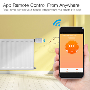 HY368 Zigbee Smart Hotel termostato <span class=keywords><strong>riscaldamento</strong></span> <span class=keywords><strong>a</strong></span> <span class=keywords><strong>pavimento</strong></span> TRV valvola del radiatore con WIFI e impostazioni programmabili - Product Image 2