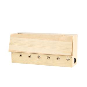 Caja de Regalo Creativa con Interruptor de Botones Múltiples, Juguete de Madera de Alta Calidad con Diseño de Tigre 'Deja que <span class=keywords><strong>me</strong></span> Deje en paz', Caja Inútil - Product Image 4