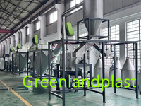 Machine de recyclage du plastique, usine de recyclage des bouteilles en PET, machine de recyclage des déchets plastiques