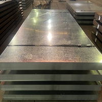 Tôles en acier galvanisé ondulé de Chine, calibre 26, 4 pieds x 8 pieds, pour toitures et murs, en acier DX51D GI