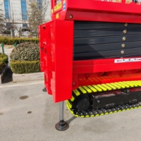BRKC12 Berui Mobile Raupen-Scherenarbeitsbühne Hydraulisch Angetrieben 300kg Traglast 12m Plattformhöhe für Kleine Bauprojekte